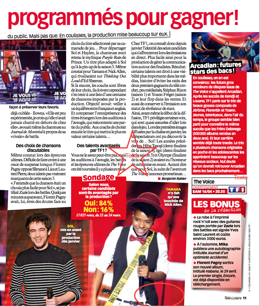 The Voice 2016 - Saison 5 - PRESSE - Page 3 986871Capturedecran20160412a183818