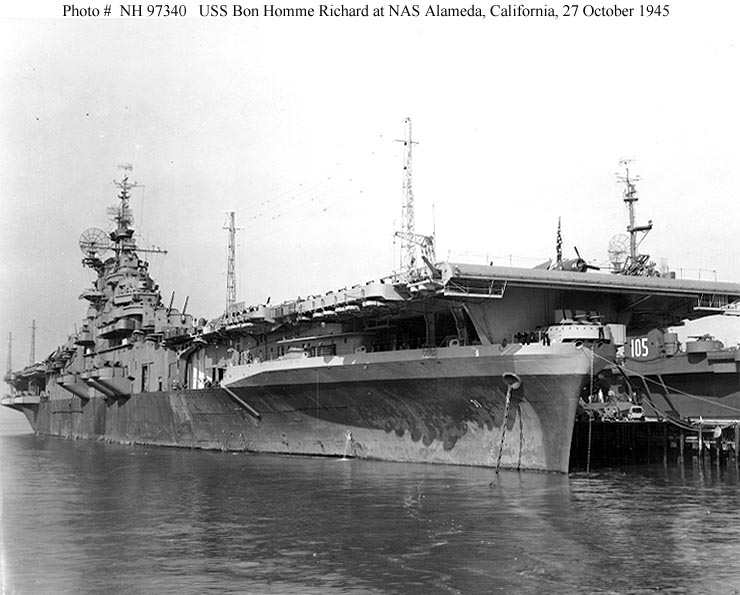 US NAVY PORTE-AVIONS CLASSE ESSEX (3EME PARTIE) 987848USSBonhommeRichardCV31Alameda271045