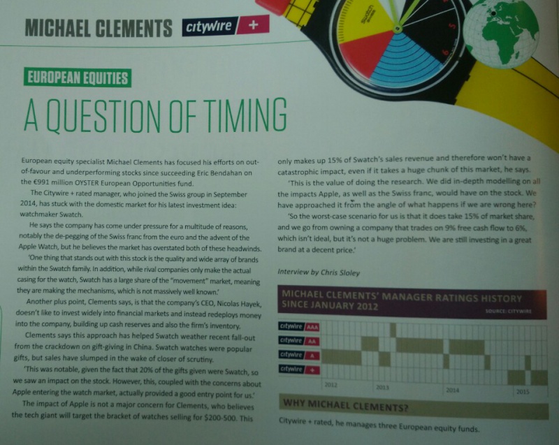 Un bilan de la situation dans l'horlogerie ? TOUT VA BIEN !!! - Page 2 988161Swatch