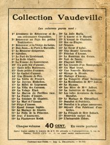 offenstadt - [Collection] Vaudeville Romans d'Amour Gais (Offenstadt) Mini_694048OffenstadtVaudevilleliste001