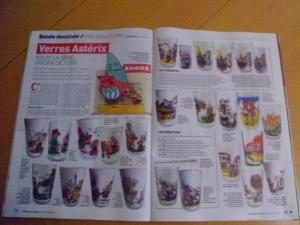 collectionneur et chineur, article sur les verres Astérix 1968 Mini_770637001