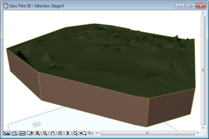 tutoarchicad - [ ARCHICAD ] TUTO - Généreration automatique de courbes de niveau sur un terrain Mini_933931Capturepleincran19102014154830