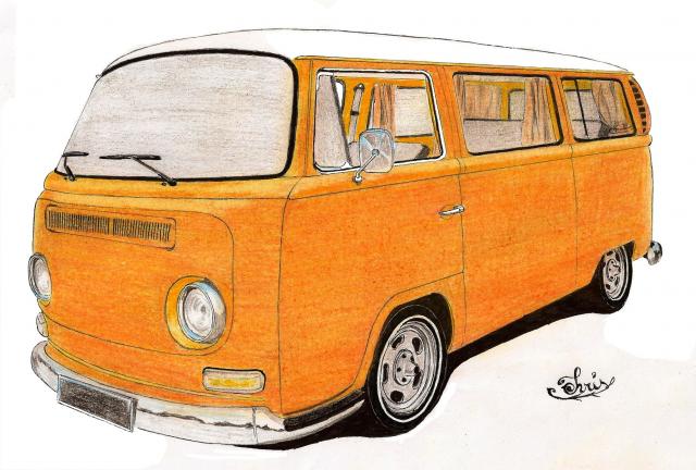 vos vw en dessin (combi,split,et autres) 766602combi_orange