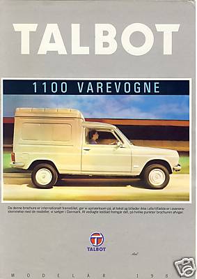 Publicités utilitaires 1100 VF1, VF2, VF2 pick-up, pick-up bâché, VF3. 9504831100_VF2_DK