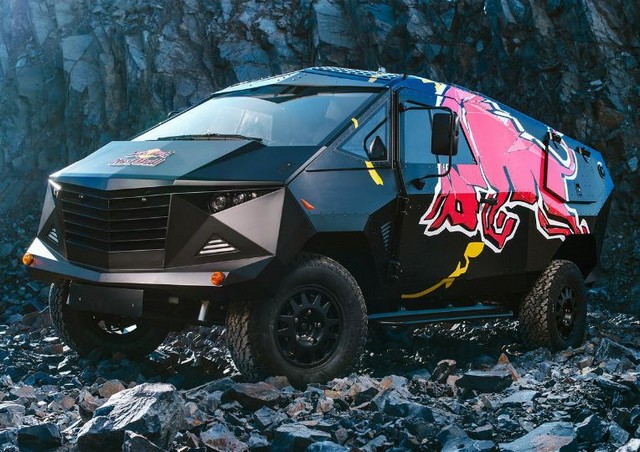 Red Bull présente un Land Rover DEFENDER totalement méconnaissable 1122921449211635011