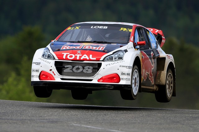 Rallycross - Sébastien Loeb signe à Hell un nouveau podium, les deux Peugeot 208 WRX 2017 en finale 115005593b9e717cac5