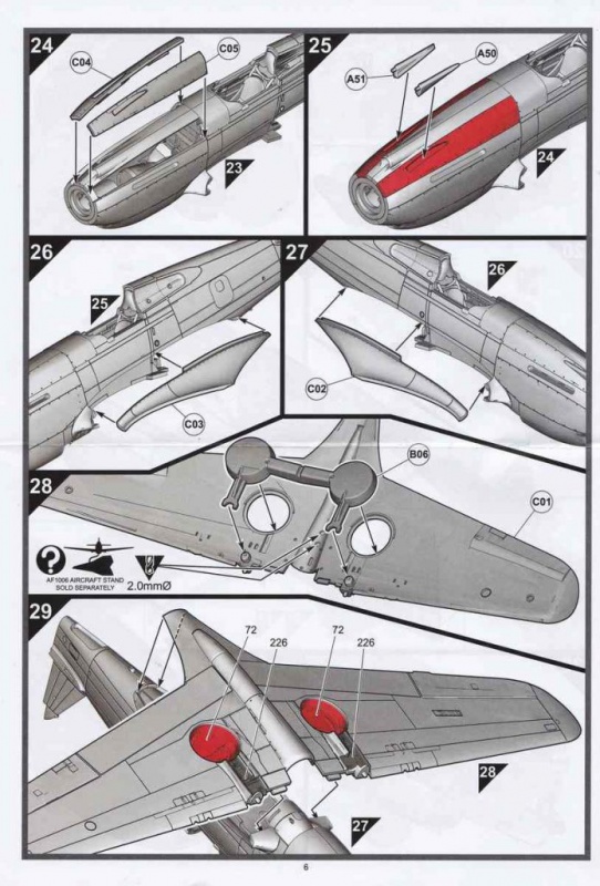 [AIRFIX] CURTISS P-40B WARHAWK "Flying Tigers" 1/48ème Réf. A05130 115094P40BAirfixA05130006