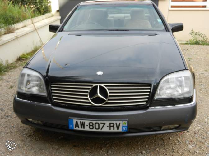 Mercedes-Benz w140 c140 classe S d'occasion à vendre : CL 500 S500 - 1995 - 150.000 km - 51220 Hermonville - France  121219mbw140pa0544