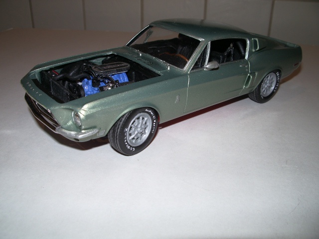 ford mustang SHELBY GT 500 1968 amt 1/25 123428IMGP9260