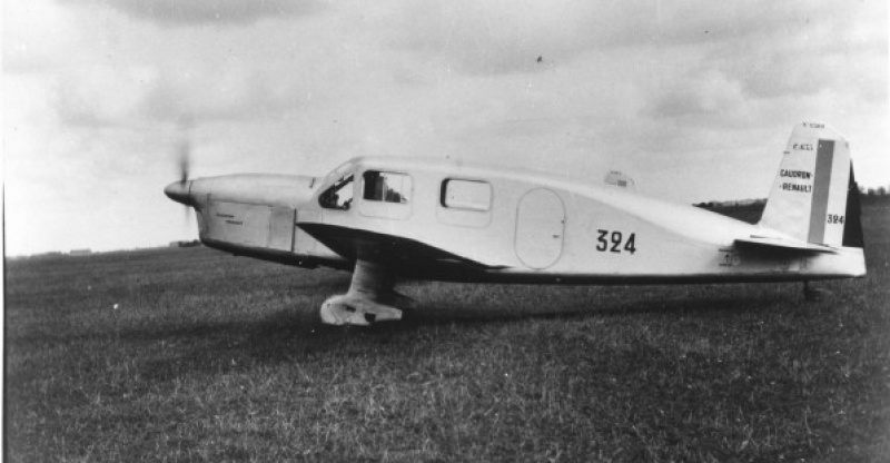 CAUDRON C635 SIMOUN Armée de l'Air, juin 1940, départ de mission ... Réf 80208 134167Photo17img197
