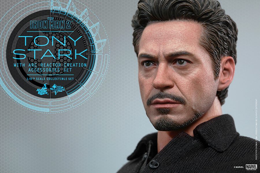 HOT TOYS - Iron Man 2 - Tony Stark with Arc Reactor Creation 144302111