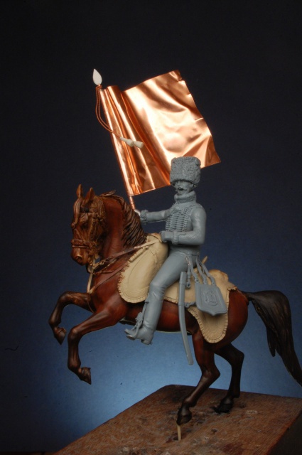 Georges Klein de Kleinenberg - et le drapeau de la King German Legion 1461632016030212