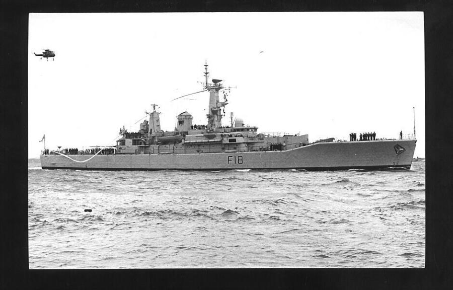 FREGATES ANTI-SOUS-MARINES CLASSE LEANDER (TYPE 12I) 147366HMSGalatearefonduWasp