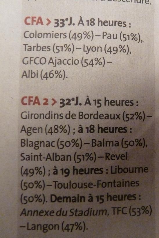 CALENDRIER et RESULTATS // CFA GROUPE SUD EST - Page 8 155606P1170108