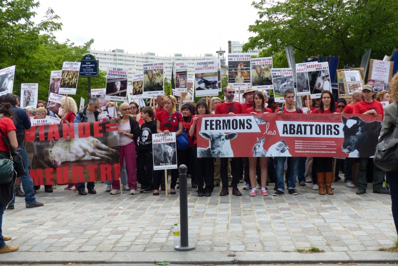 15 - Marche pour la fermeture des abattoirs - Paris - 15 juin 2013  159586P1040054