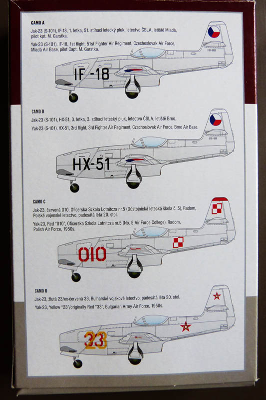 [Chrono Août 2014] Special Hobby - Yak 23 "Flora". 167749Yak2303