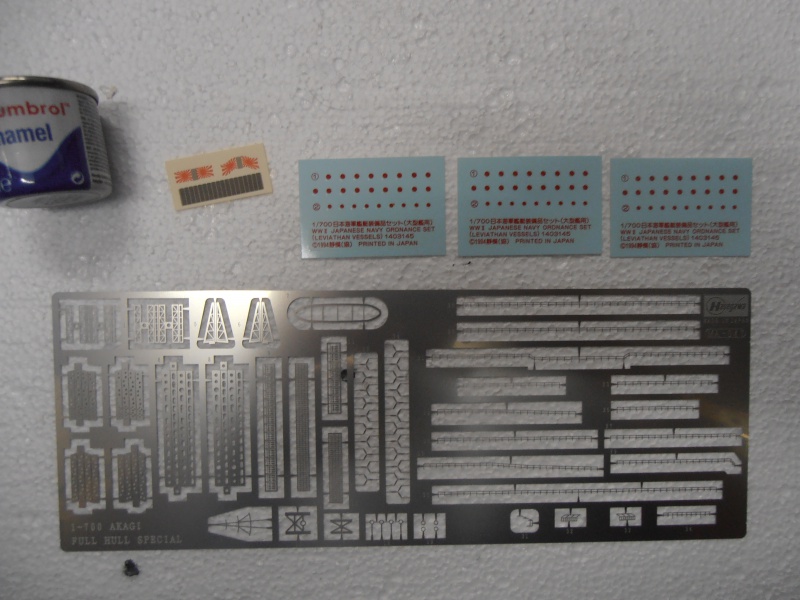 Porte-avion de IJN AKAGI au 1/700 HASEGAWA 173986PA240249