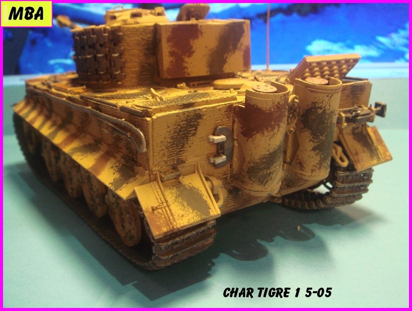  TIGRE 1 (Panzerkampfwagen VI Tiger Ausführung E - Sonderkraftfahrzeug 181) - DRAGON 174051Tigre505