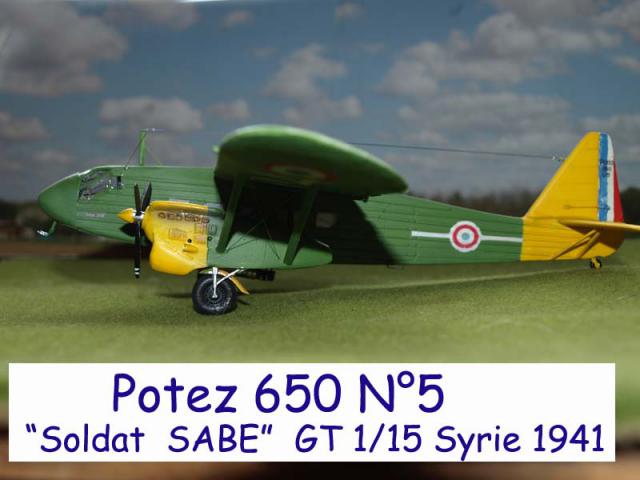 Potez 650 scratch  180476P054jpg