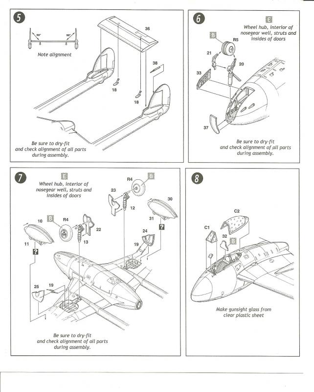 Vampire FB-5 [ Classic Airframes ] 1/48 183974VampireFB5ClassicAirframes005