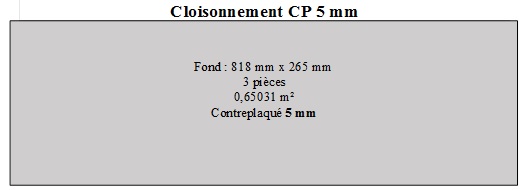 Tiroir pour coffre arrière V-MP 185757Fig20b