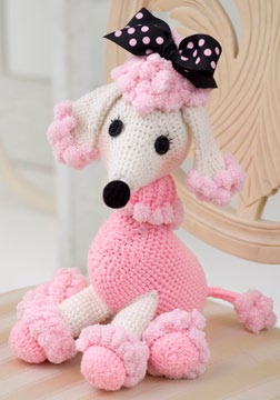 petit caniche au crochet 186503pompp10