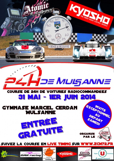 (31 mai - 1er juin 2014) - 24 HEURES DE MULSANNE - Page 2 196523afficheFINALE