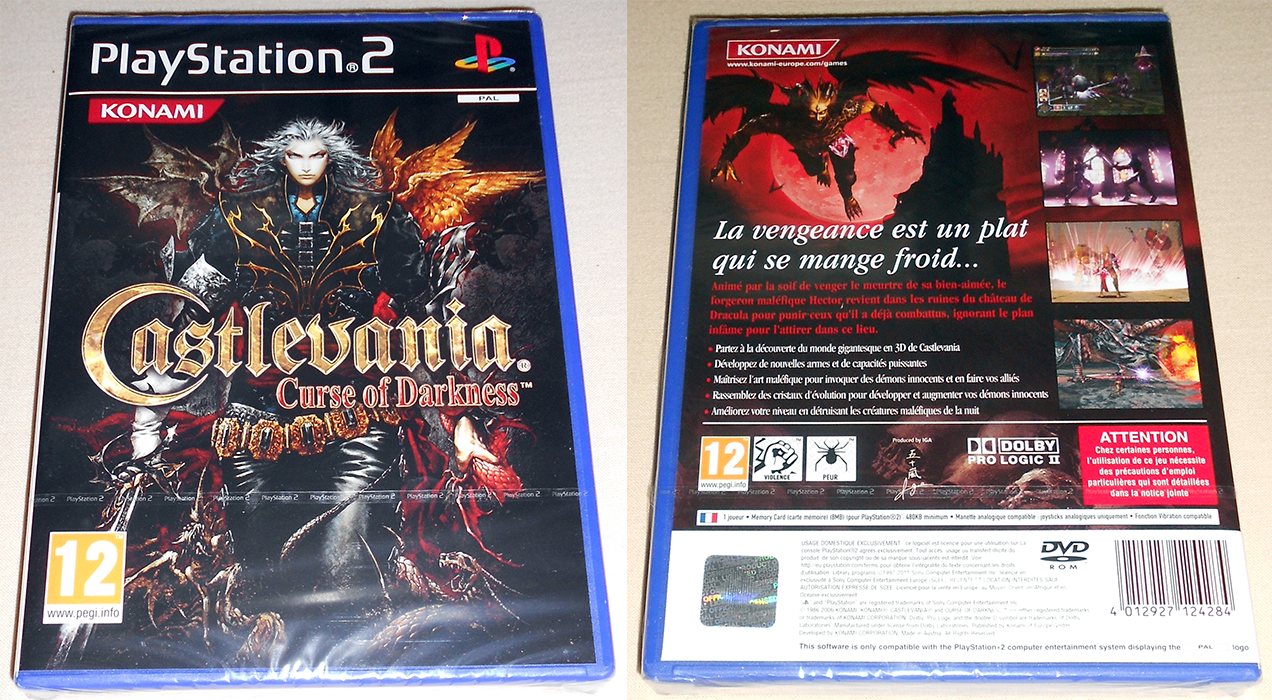 [VDS/ECH] Castlevania curse ...Neuf PS2 204064cast