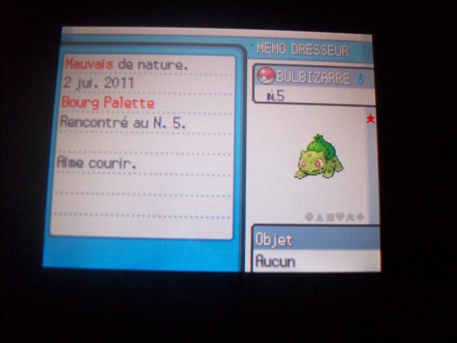 Les shinys de Shizen ! 219353Bulbi001