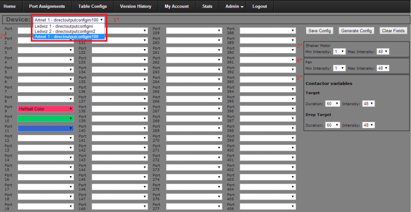 [INFO] DOF 2 et Configtool 2 223881portassignments