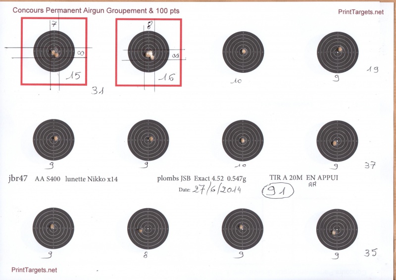 cible - Concours permanent bimestriel "groupement & 100pts" sur cible CC A4 : Mai Juin 2014 - Page 14 225263img065