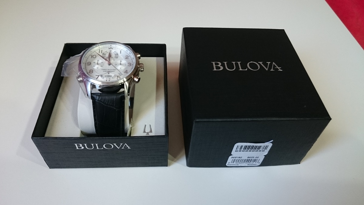 Bulova Precisionist 96B182 227036ouvertureboiteREDIM