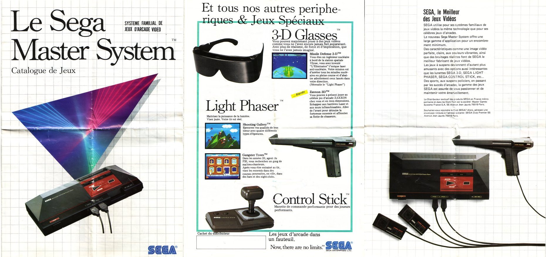 Tentative liste Line Up France Sega Master System printemps 87. 230775catalogue0recto1