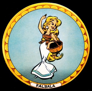 1967 - Fromagerie Bell Ronds " 8 Principaux personnages d'Astérix "  231912264