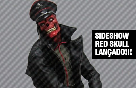  [Sideshow] Red Skull - Allied Charge on Hydra Premium Format - LANÇADO!!! 234490redsk