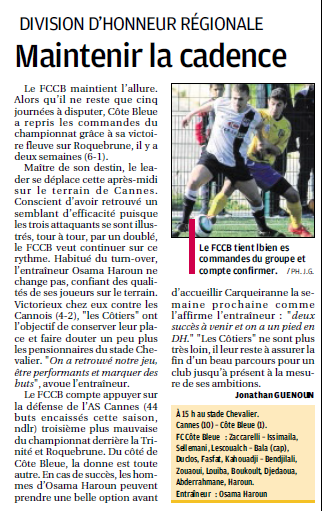 FC COTE BLEUE .. CARRY LE ROUET SAUSSET LES PINS / CLUB VILLES JOUEURS ET COACHS DH - Page 5 244518513