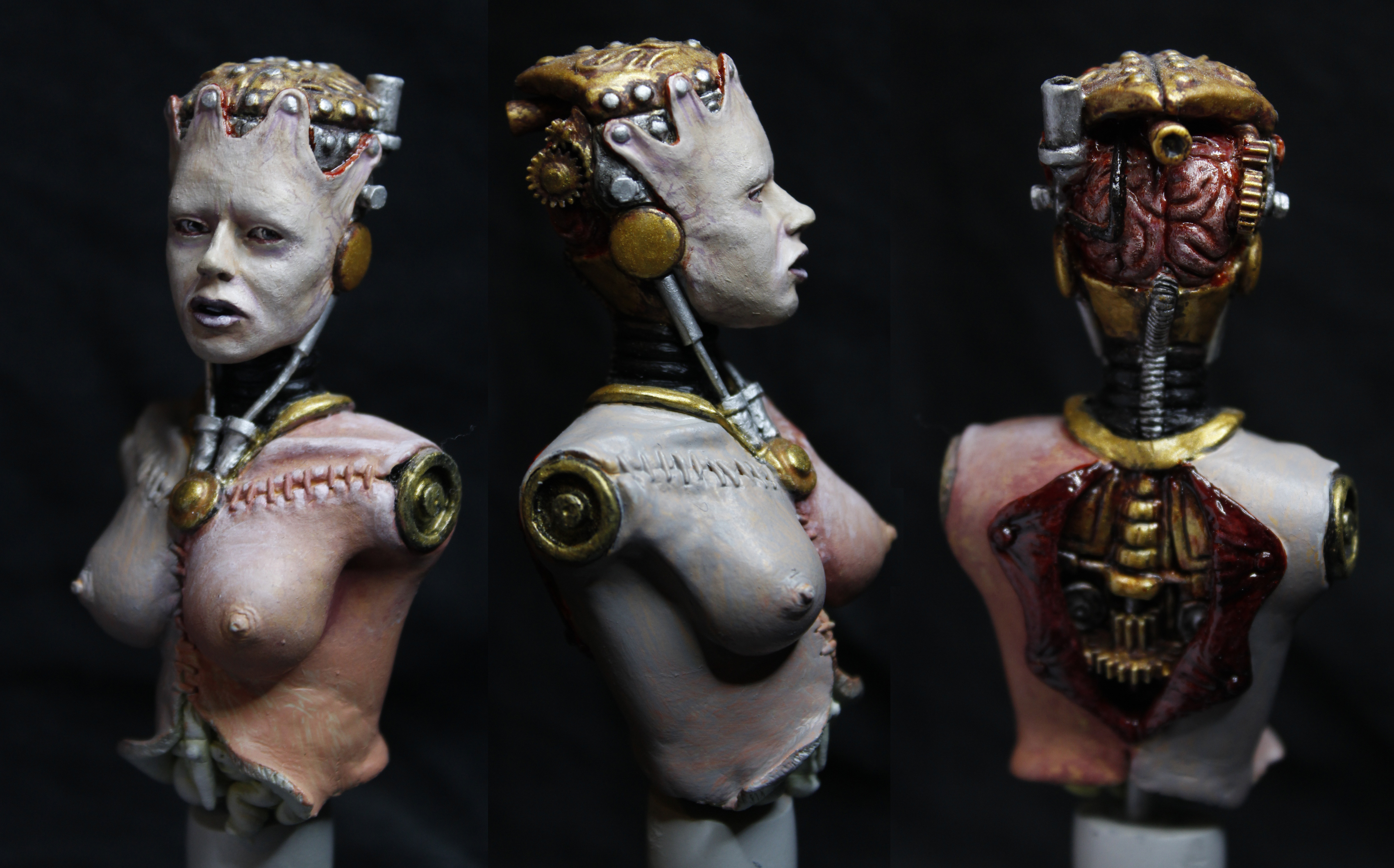 Frankenstein girl steampunk style 248260paint01