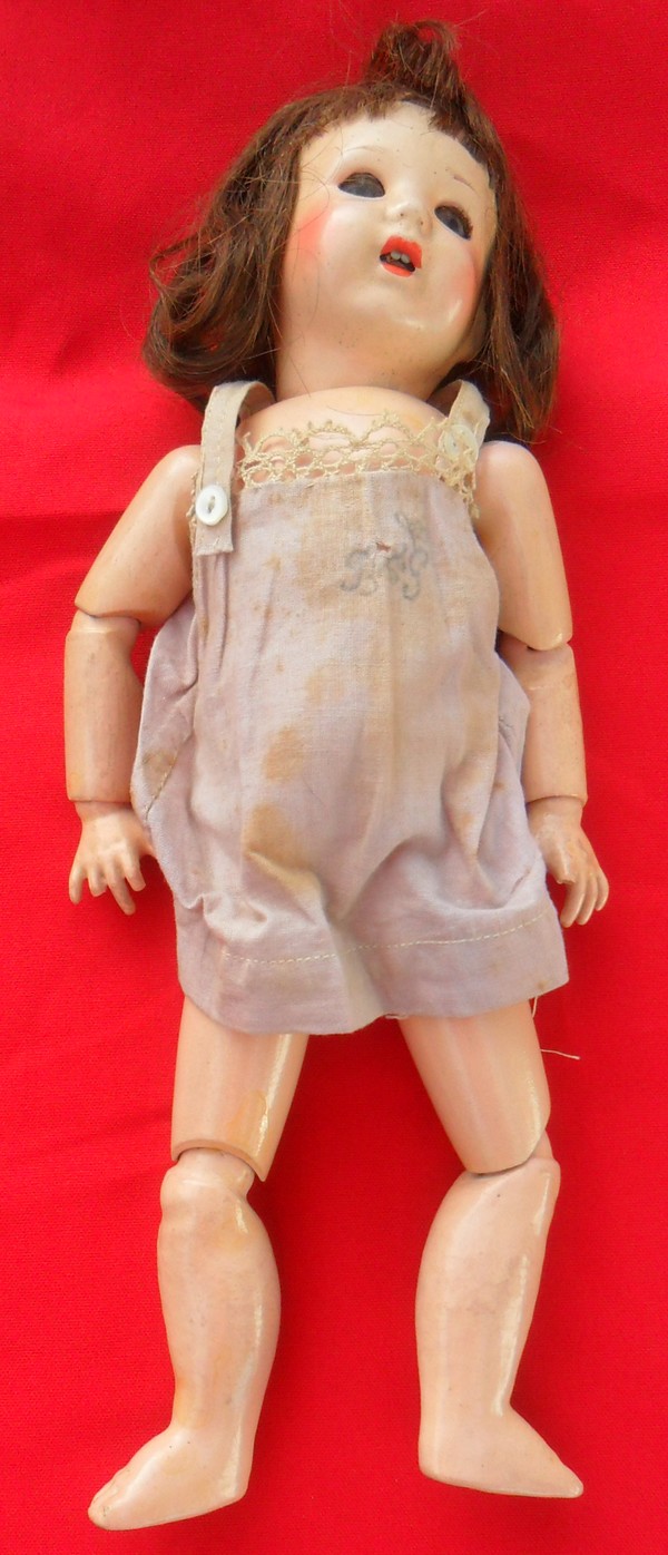 Poupée Ancienne Bleuette Fleishman – Fêlée – Vintage Collection
