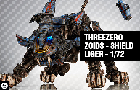 [Threezero] ZOIDS - Shield Liger - 1/72 Scale 251923zoids