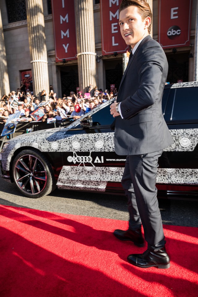 Nouvelle Audi A8 : invitée surprise masquée à la première de « Spider-Man : Homecoming » 254205A177415medium