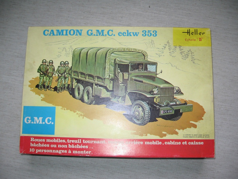 GMC CCKW 353 1/35ème Réf 809  256763GMCcckw353809Heller135