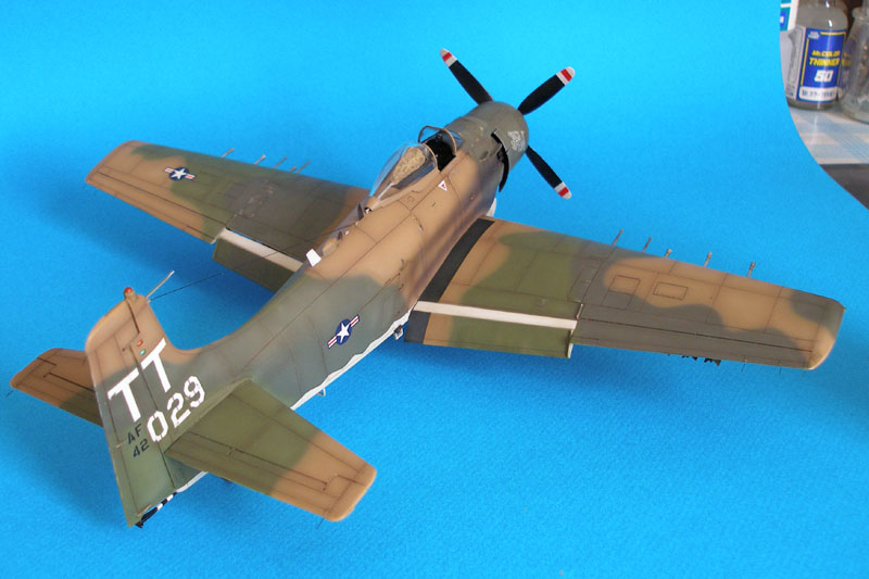 A-1J SKYRAIDER 1/48 tamiya 258317fin08