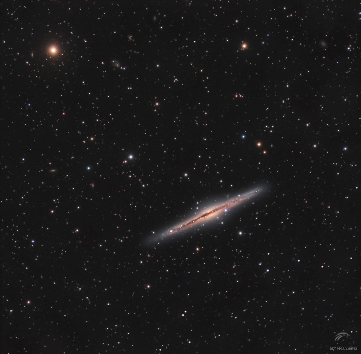 Galaxie Ngc891 au C8 Edge f/7 Atik4000 270561Ngc891Saturweba