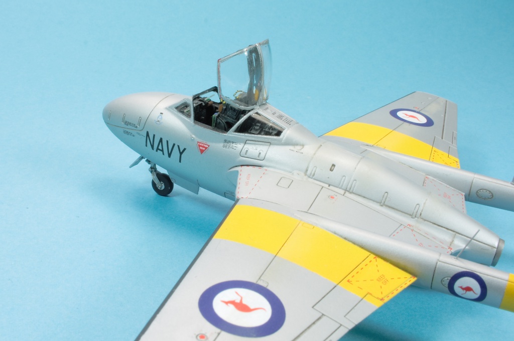 Vampire T11 Airfix 72 finie 2719929012