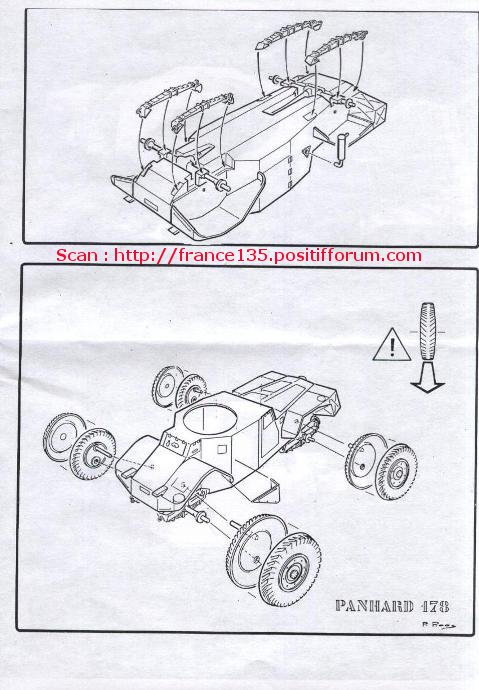 AMD 178 Panhard Tourelle CDM 25 mm. ALBY, 1/35, ref 413. Résine et plastique injecté. 274037AMDPanhard178TourelleCDM25mmALBYRef41313503