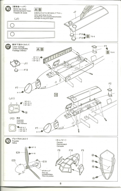 Mosquito B Mk.IV/Pr Mk IV [ Tamiya ] + Kit T2m 276821MosquitoPrMkXVITamiya010