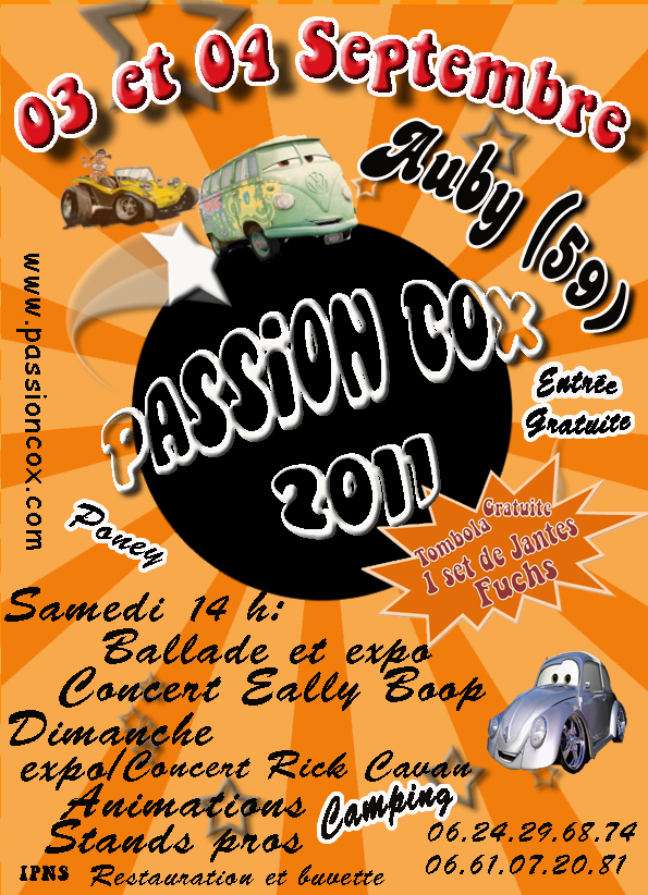 Passion cox 3-4/09/2011 (Fr 59) 279895affichecopieloteirejpg