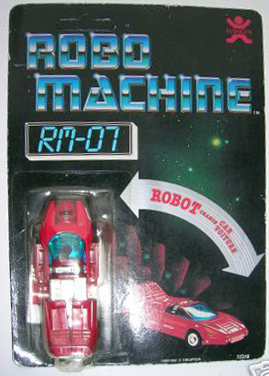 GO BOTS / ROBO MACHINE Gobots - Tonka Bandai 279907RM07Turbocartenoire