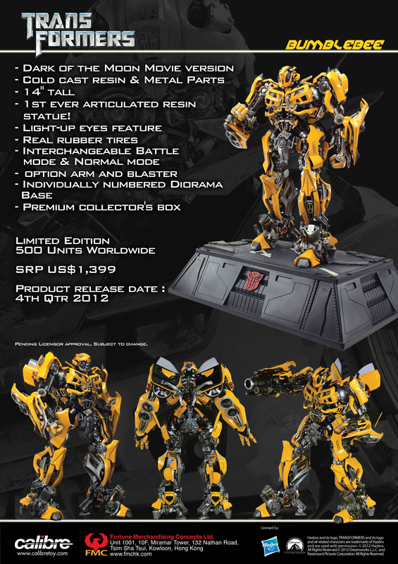 [Calibre Toy] Transformers DOTM 14″ Bumblebee Resin Statue 284738calibretoybumblebee04