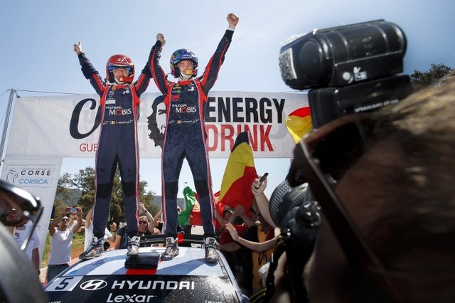 Tour de Corse, Une victoire et un double podium pour Hyundai Motorsport  28594017552017tourdecorsesv315low